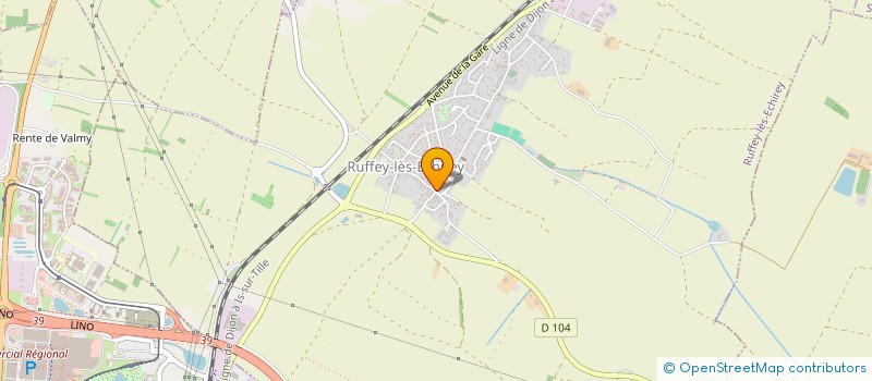 localisation de l'entreprise SCI ANATA  RUFFEY-LES-ECHIREY