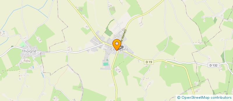 localisation de l'entreprise SCI ANATHALEX  COURGAINS