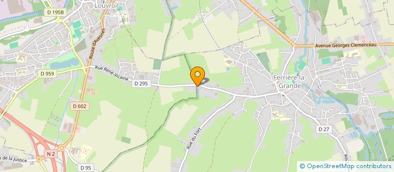 localisation de l'entreprise SCI ANATO  FERRIERE-LA-GRANDE