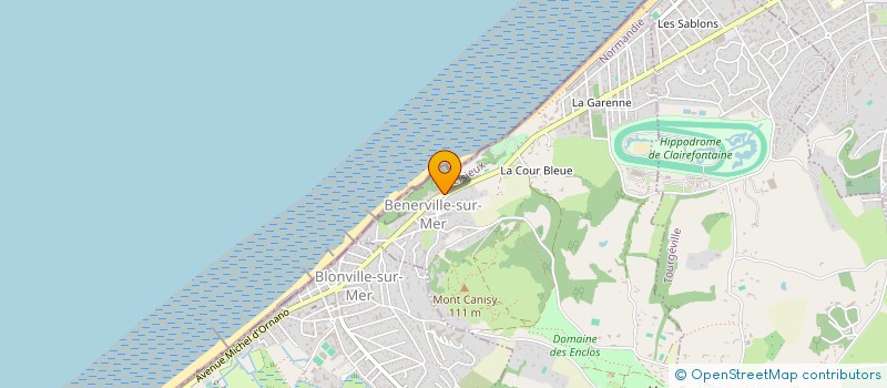 localisation de l'entreprise SCI ANATOLE à BENERVILLE-SUR-MER
