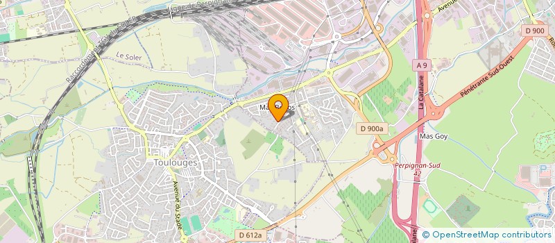 localisation de l'entreprise SCI ANATOLE à PERPIGNAN