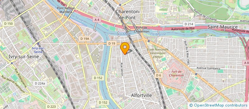 localisation de l'entreprise SCI ANATOLE  VITRY-SUR-SEINE