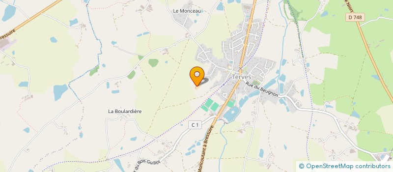 localisation de l'entreprise SCI ANATOLE  BRESSUIRE