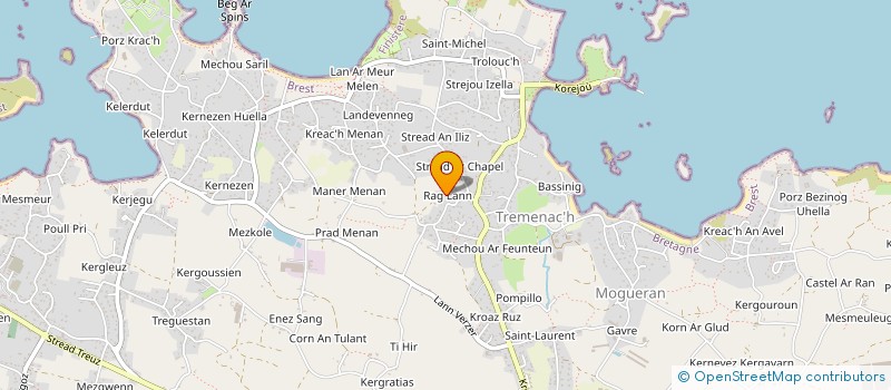 localisation de l'entreprise SCI ANATOLE  PLOUGUERNEAU