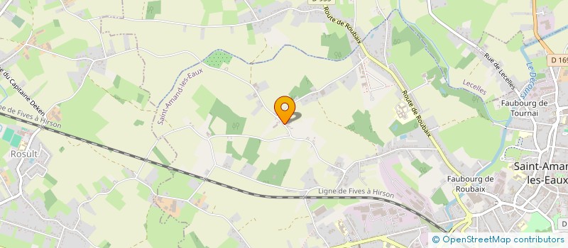 localisation de l'entreprise SCI ANATOLE  SAINT-AMAND-LES-EAUX