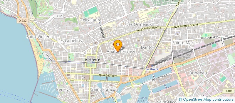 localisation de l'entreprise SCI ANATOLE à LE HAVRE