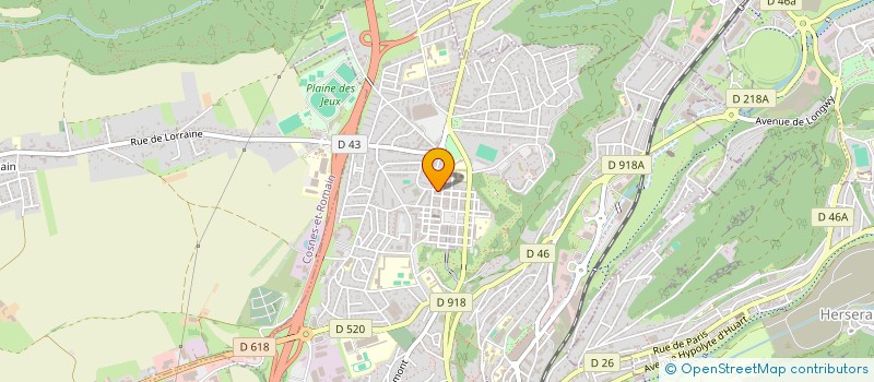 localisation de l'entreprise SCI ANATOLE FRANCE à LONGWY