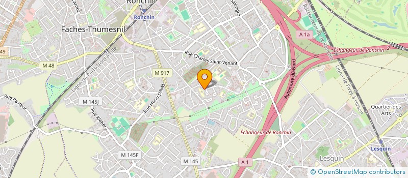 localisation de l'entreprise SCI ANATOLE IMMOBILIER  RONCHIN