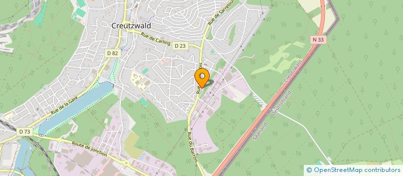 localisation de l'entreprise SCI ANATOLIE  CREUTZWALD