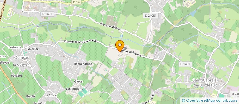 localisation de l'entreprise SCI ANAVI  CAMBLANES-ET-MEYNAC