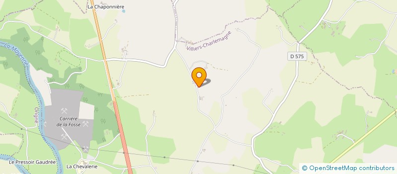 localisation de l'entreprise SCI ANAVIC  VILLIERS-CHARLEMAGNE