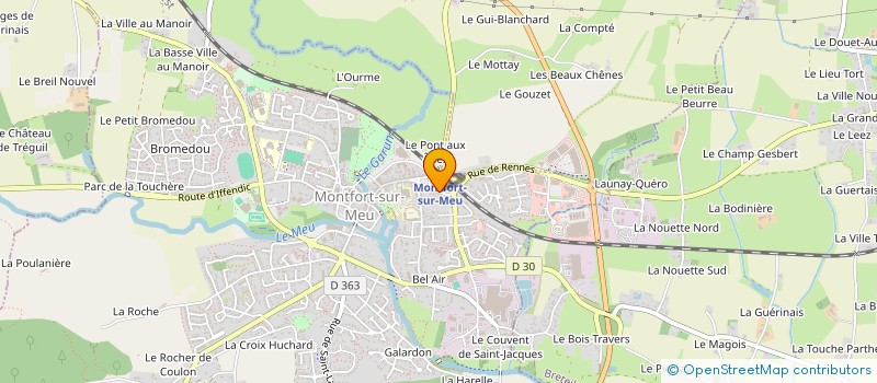 localisation de l'entreprise SCI ANAXI  BRETEIL