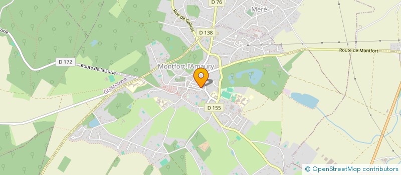 localisation de l'entreprise SCI ANBR  MONTFORT-L'AMAURY