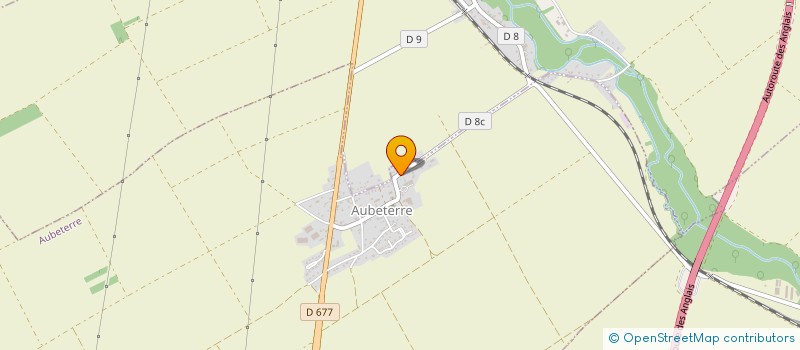 localisation de l'entreprise SCI ANBRILOR  AUBETERRE