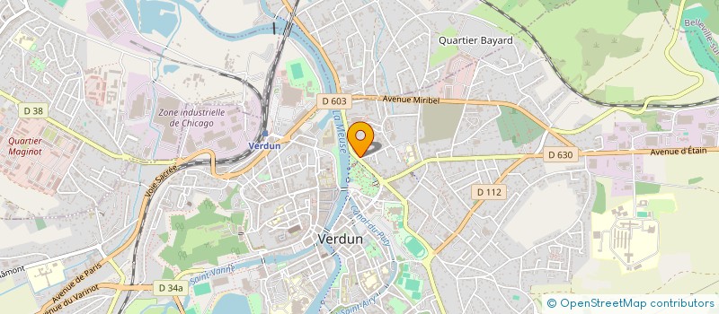 localisation de l'entreprise SCI ANC-PHENG à VERDUN