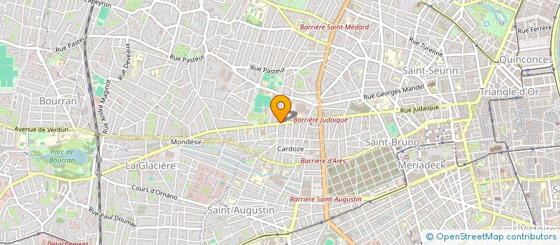 localisation de l'entreprise SCI ANCA  BORDEAUX