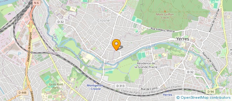 localisation de l'entreprise SCI ANCA  YERRES