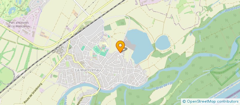 localisation de l'entreprise SCI ANCA-IMMO  LA WANTZENAU