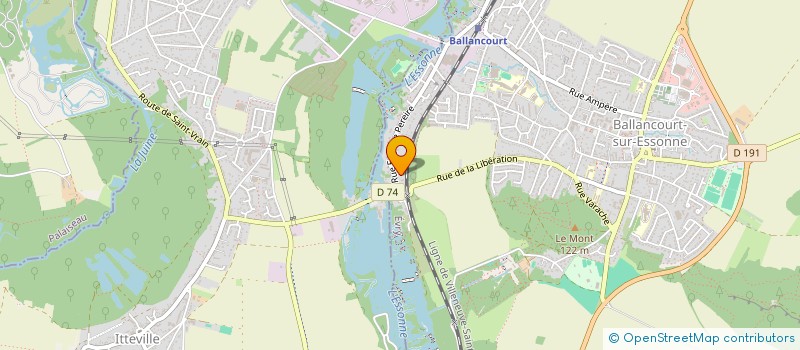localisation de l'entreprise SCI ANCAD à BALLANCOURT-SUR-ESSONNE