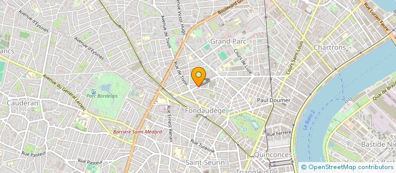 localisation de l'entreprise SCI ANCARE  BORDEAUX