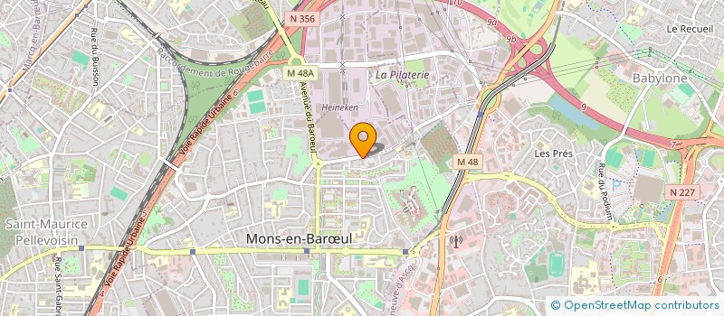 localisation de l'entreprise SCI ANCAT  MONS-EN-BARUL