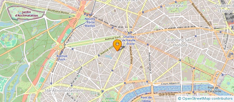 localisation de l'entreprise SCI ANCELLE II  PARIS