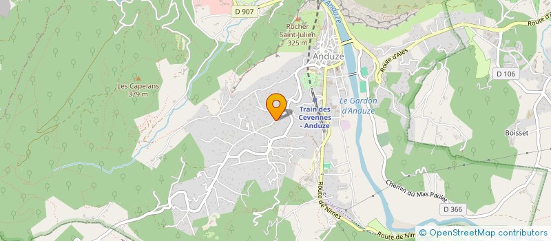 localisation de l'entreprise SCI ANCIEN HIPPOLYTE à ANDUZE
