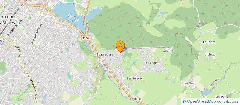 localisation de l'entreprise SCI ANCIENNE AUBERGE DU PETIT VERSAILLE  GOURDON