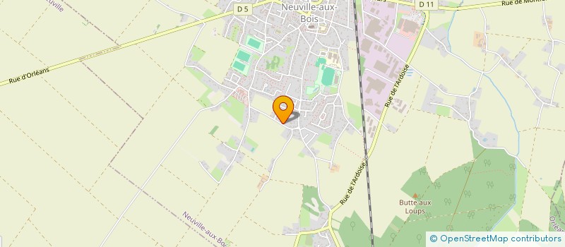 localisation de l'entreprise SCI ANCLAPAUL à NEUVILLE-AUX-BOIS