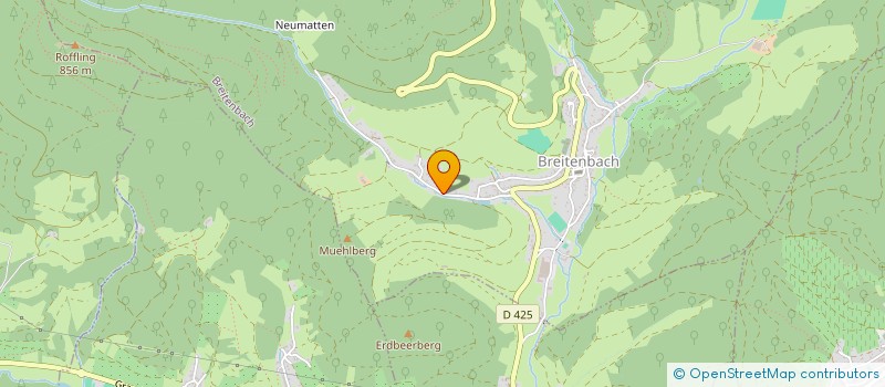 localisation de l'entreprise SCI ANCM  BREITENBACH