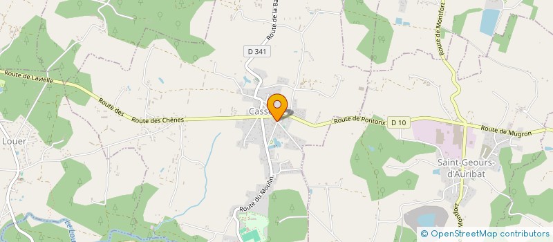 localisation de l'entreprise SCI ANCODAMAR  CASSEN