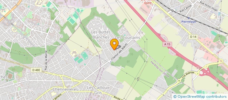 localisation de l'entreprise SCI ANCRELIN  HERBLAY-SUR-SEINE