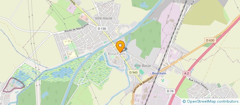 localisation de l'entreprise SCI ANCRI à BOUCHAIN
