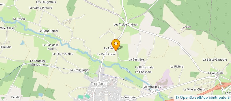 localisation de l'entreprise SCI ANCY  MONTAUBAN-DE-BRETAGNE