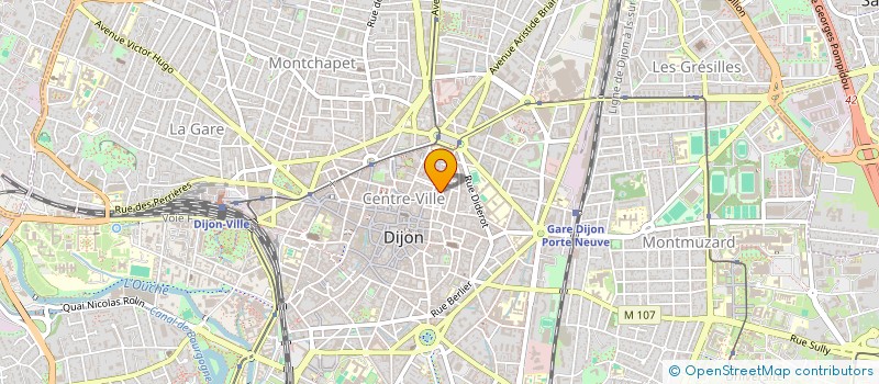 localisation de l'entreprise SCI AND CO à DIJON