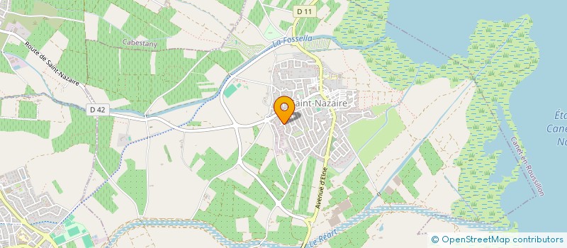 localisation de l'entreprise SCI AND GRANET  SAINT-NAZAIRE