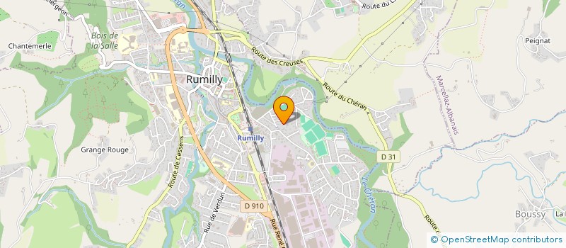 localisation de l'entreprise SCI ANDALOMA  RUMILLY