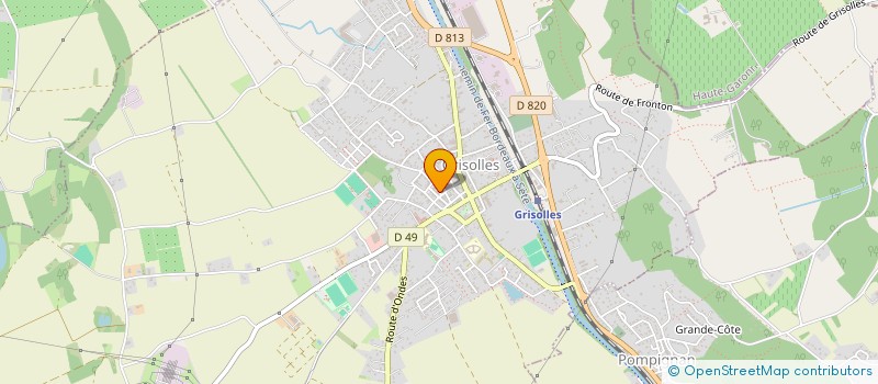 localisation de l'entreprise SCI ANDALOUSIE  DIEUPENTALE