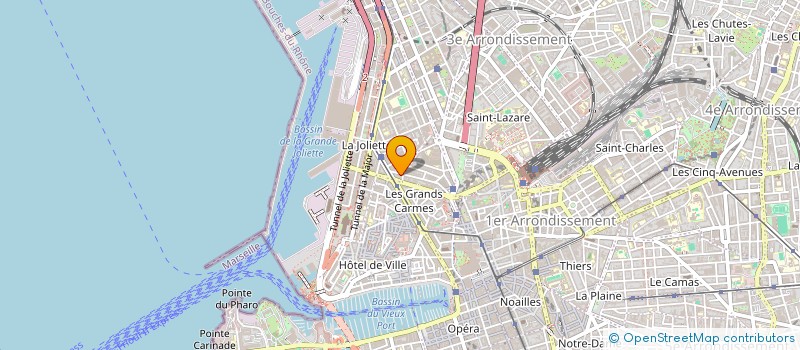 localisation de l'entreprise SCI ANDALOUSIE IMMOBILIERE  MARSEILLE
