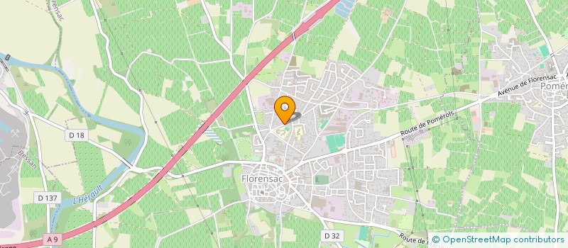 localisation de l'entreprise SCI ANDANA  FLORENSAC