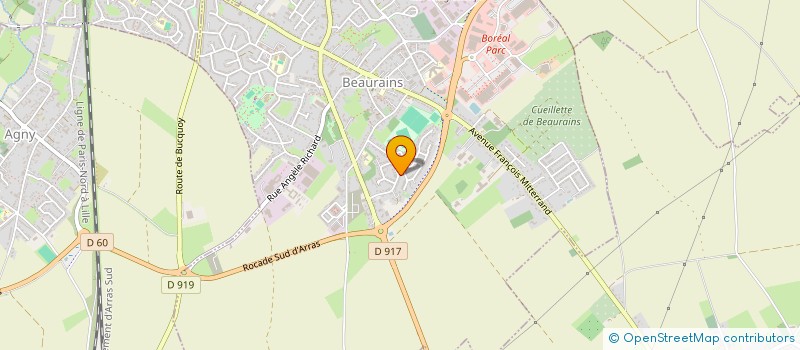 localisation de l'entreprise SCI ANDAR  SAINT-LAURENT-BLANGY