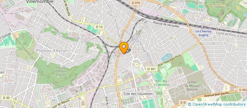 localisation de l'entreprise SCI ANDAS à NEUILLY-SUR-MARNE