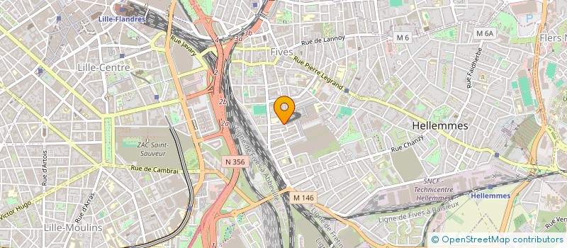 localisation de l'entreprise SCI ANDE LILLE à LILLE