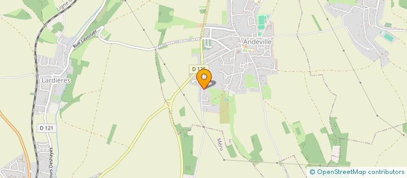 localisation de l'entreprise SCI ANDEMONT 2  ANDEVILLE