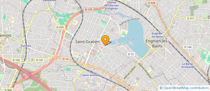 localisation de l'entreprise SCI ANDI  SAINT-GRATIEN