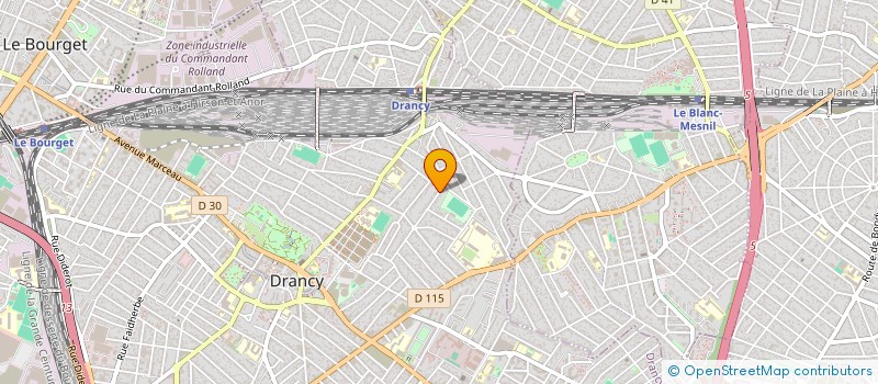 localisation de l'entreprise SCI ANDLB à DRANCY