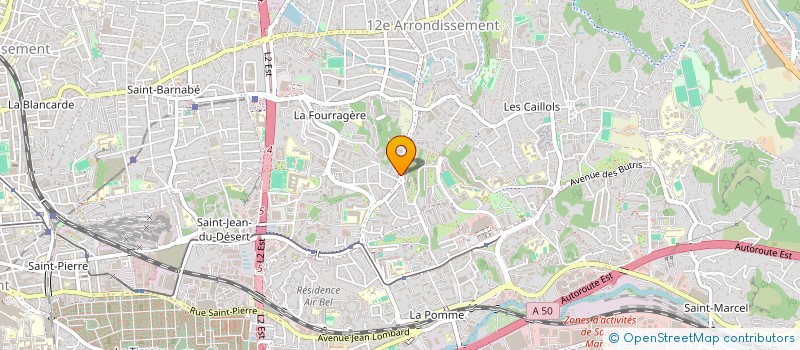 localisation de l'entreprise SCI ANDO à MARSEILLE