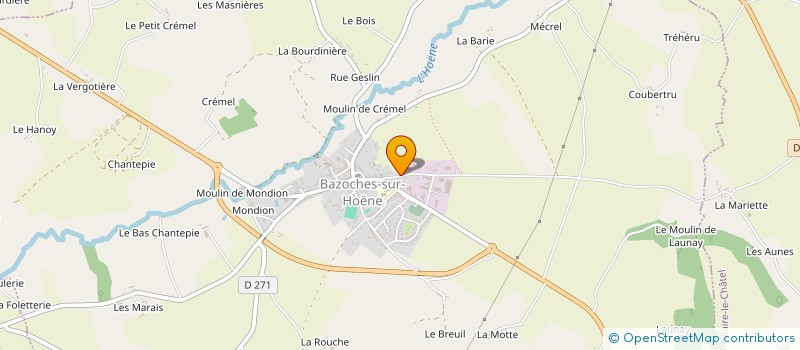 localisation de l'entreprise SCI ANDOEMMAAU à BAZOCHES-SUR-HOENE