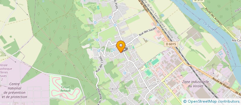 localisation de l'entreprise SCI ANDOLLE  LA CHAPELLE-LONGUEVILLE