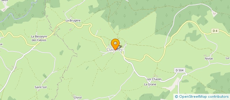 localisation de l'entreprise SCI ANDOMERO à ROFFIAC